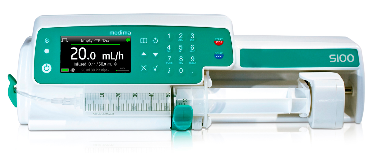 Шприцевий інфузійний насос